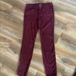 Ana maroon jeans